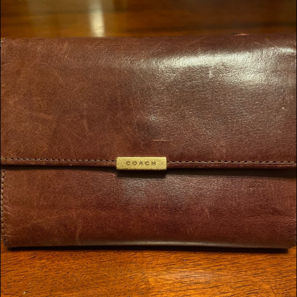 Coach Tri folding wallet